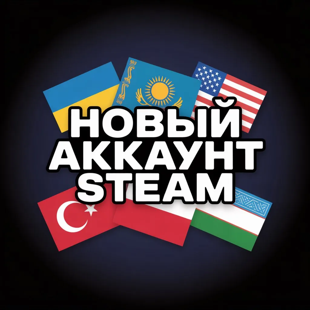 НОВЫЙ АККАУНТ STEAM СТИМ УКРАИНА КАЗАХСТАН США - irongamers.ru