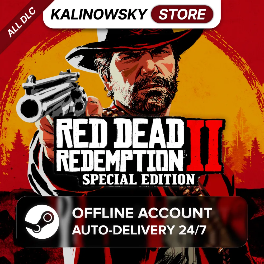⭐RED DEAD REDEMPTION 2 SPECIAL + ВСЕ DLC · АВТО 24/7 - irongamers.ru