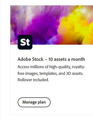 КЛЮЧИ ADOBE STOCK 1/3 месяца