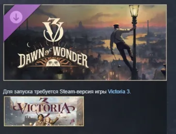 Victoria 3: Dawn of Wonder - Art Pack АВТОДОСТАВКА STEAM GLOBAL МГНОВЕННО ЛИЦЕНЗИЯ - irongamers.ru