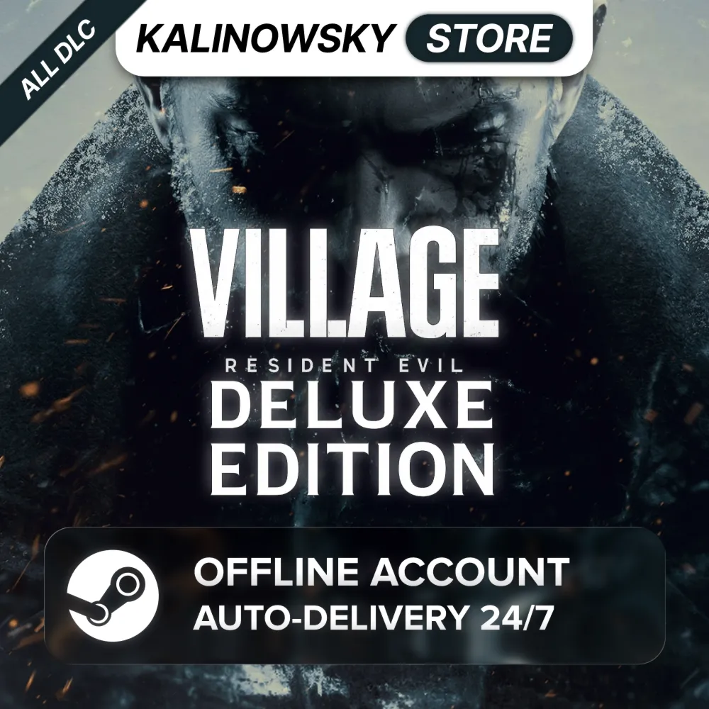 ⭐RESIDENT EVIL 8 VILLAGE DELUXE +RE7 GOLD +MAFIA · АВТО 24/7