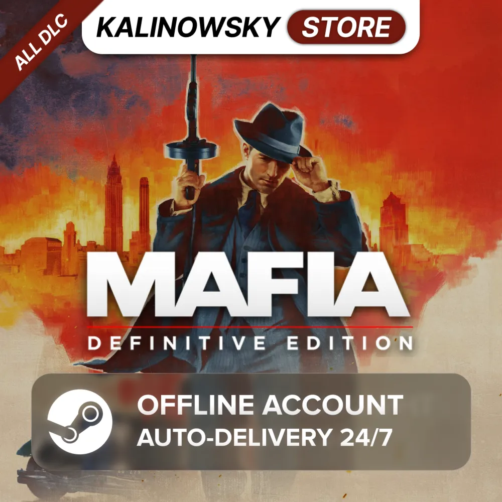 ⭐MAFIA DEFINITIVE EDITION + ВСЕ DLC · АВТО 24/7