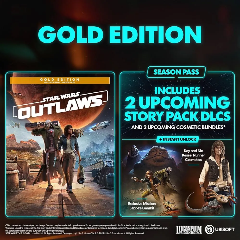 STAR WARS OUTLAWS GOLD EDITION XBOX X|S КЛЮЧ USA ЛИЦЕНЗИЯ - irongamers.ru