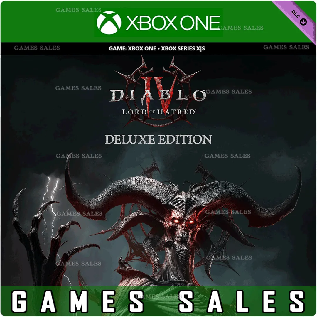 ✅ ❤ ️DIABLO® IV: LORD OF HATRED DELUXE❤ ️XBOX ONE|XS🔑 КЛЮЧ