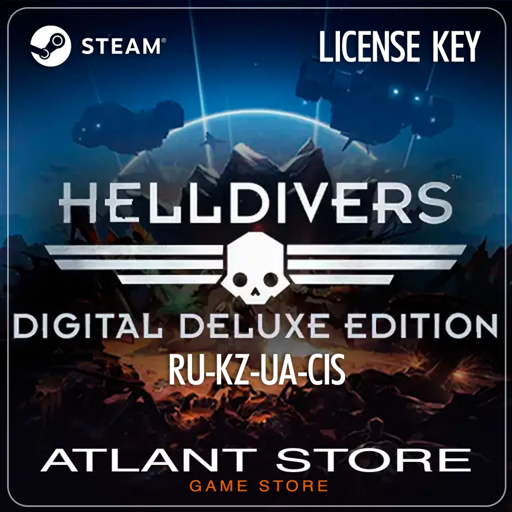 HELLDIVERS Digital Deluxe Edition (Ключ Steam) РФ+УК+СНГ