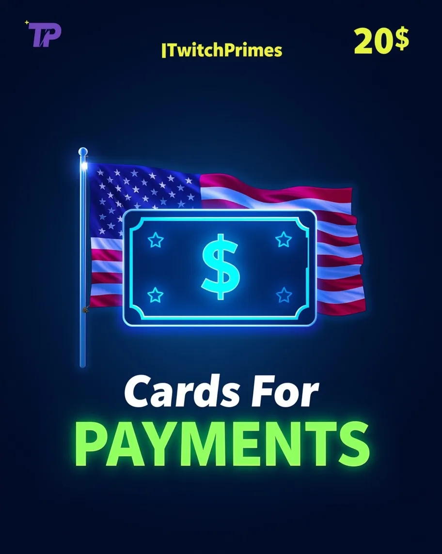 20$ Карта для оплат Любых зарубежных сервисов - irongamers.ru