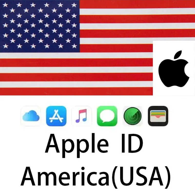 APPLE ID Личное и общий Аккаунт  США  iPhone ios iPad Appstore  icloud