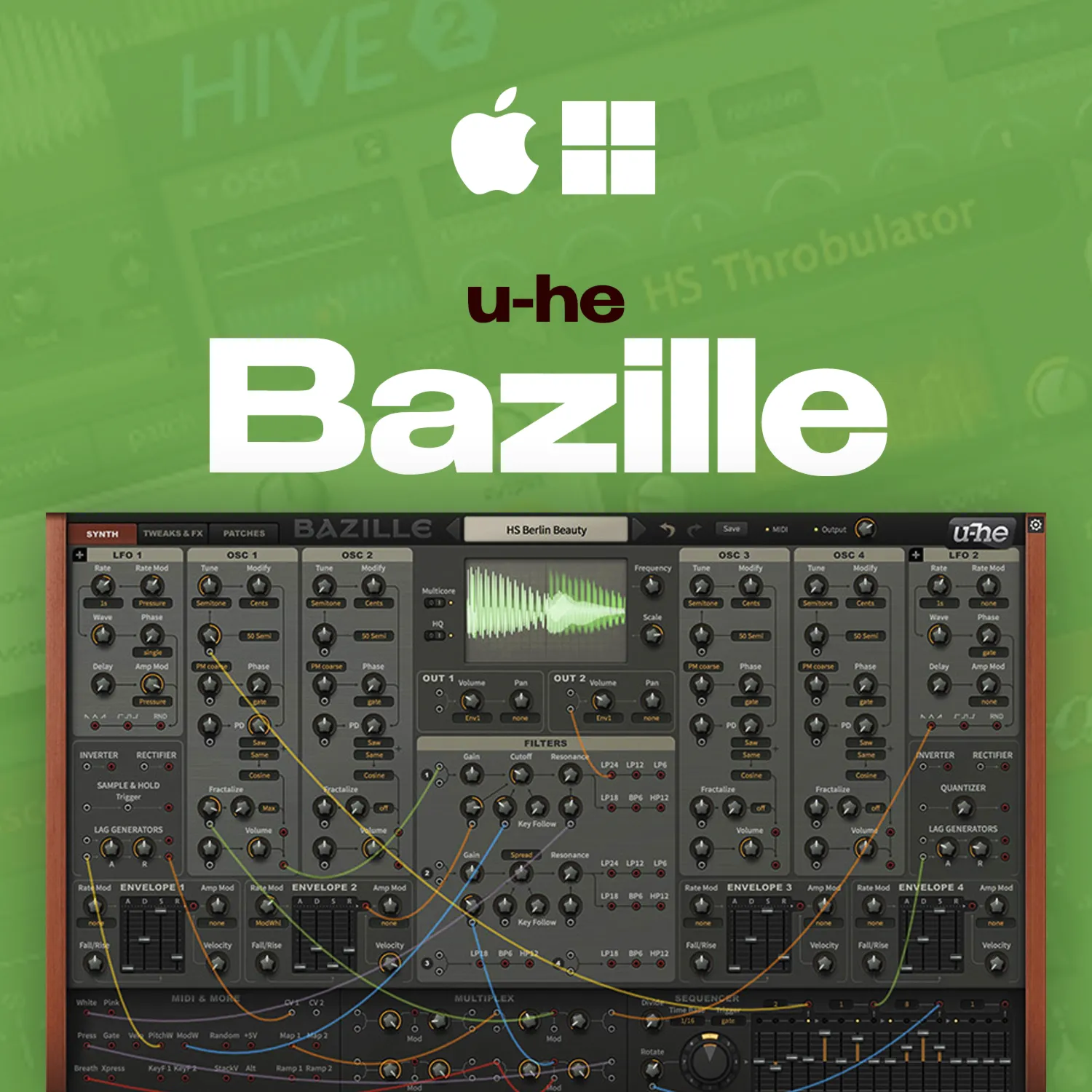 u-he Bazille | АВТОДОСТАВКА 24/7