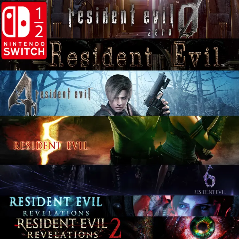 Сборник Resident Evil (7 игр) | Nintendo Switch 1/2