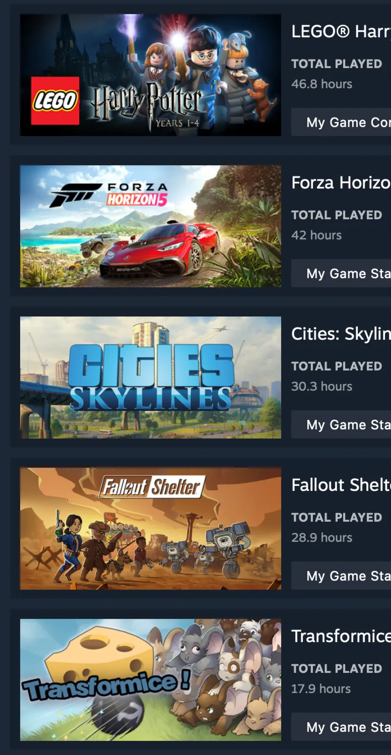 [Steam] Rust & Forza Horizon 5 PE и 23 ИГРЫ