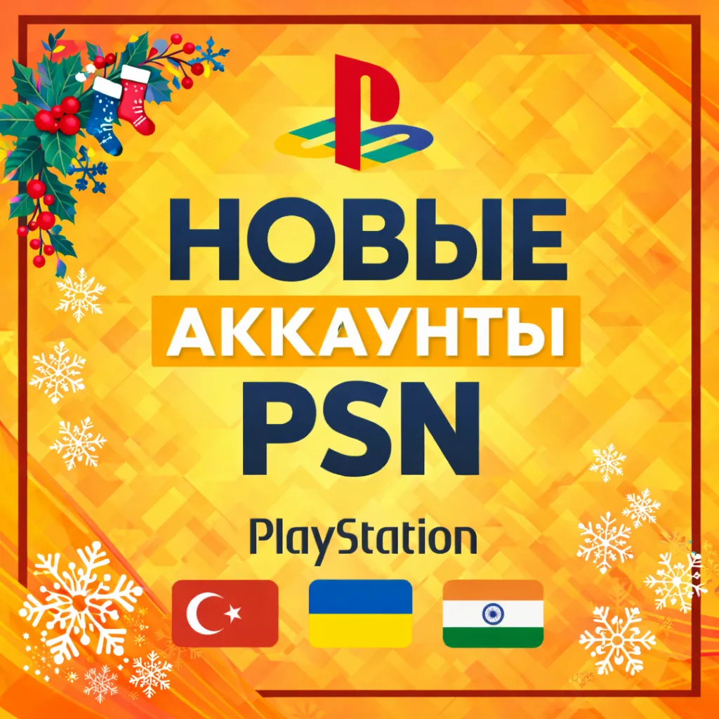 ☑ ️ Аккаунт PSN | Турция/Украина/Индия ☑ ️