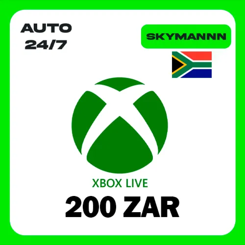 XBOX LIVE 200 ZAR ЮАР КАРТА ПОПОЛНЕНИЯ АВТОВЫДАЧА 24/7
