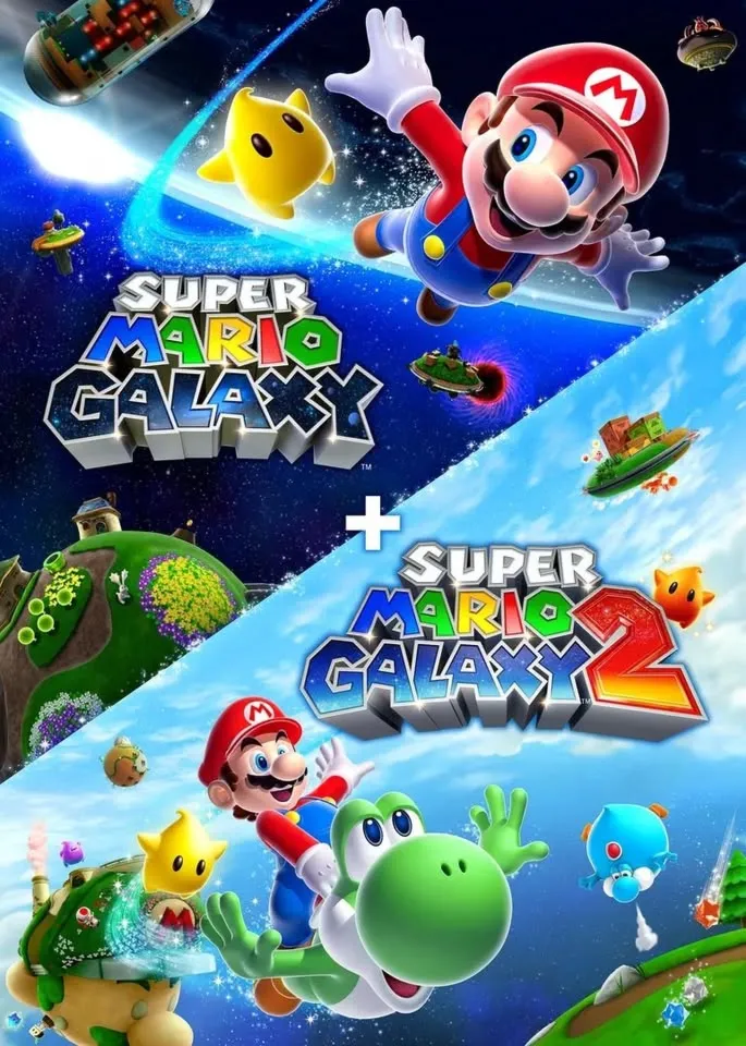 Super Mario Galaxy + Super Mario Galaxy 2 + HADES 2| Nintendo