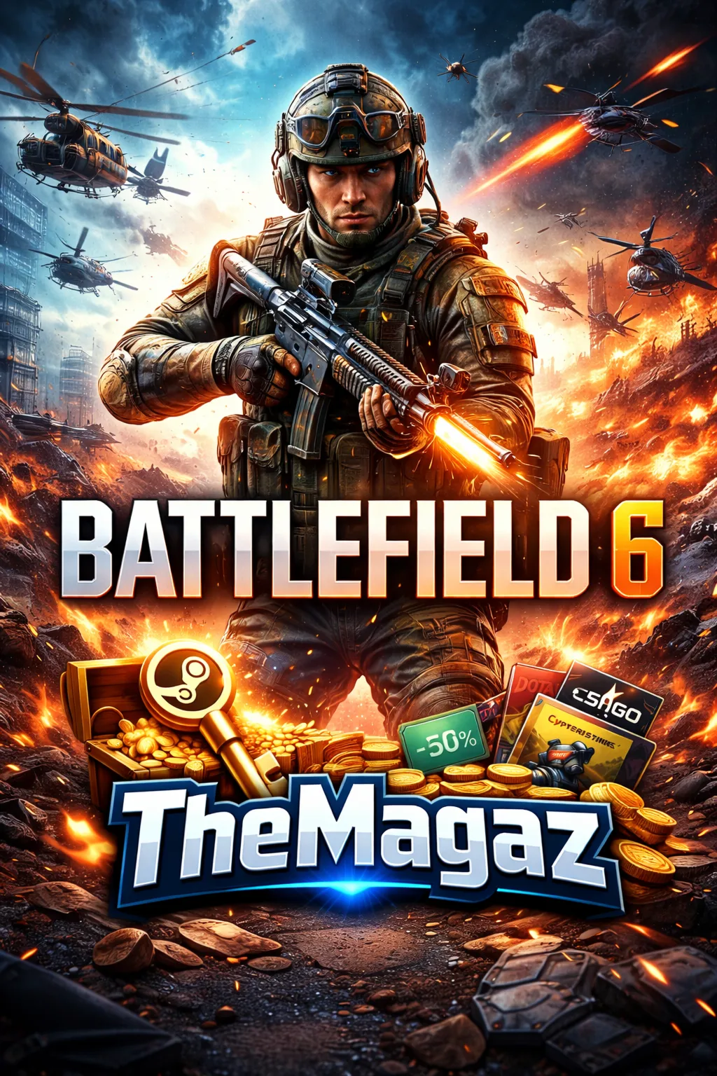 Battlefield 6 Standard\Phantom Edition STEAM•RU - irongamers.ru