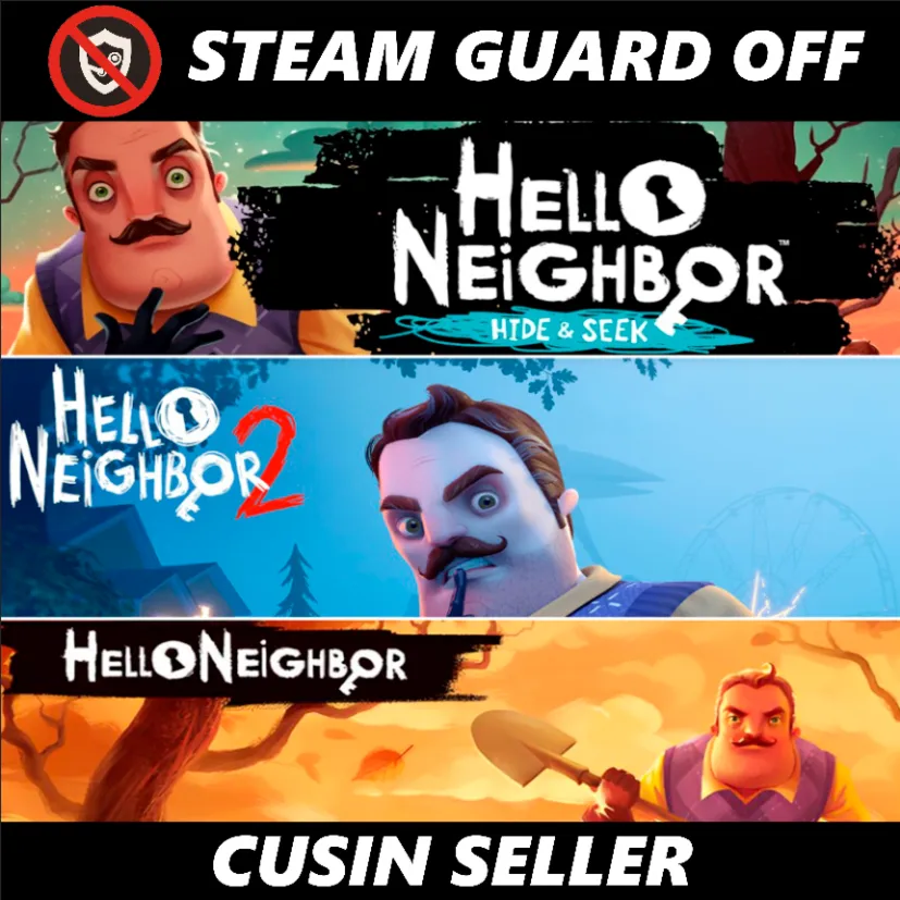 Общий аккаунт Hello Neighbor + ВСЕ ЧАСТИ | Без Guard - irongamers.ru