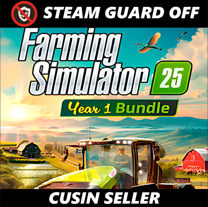 🎮 Общий аккаунт FARMING SIMULATOR 25 - YEAR 1 BUNDLE