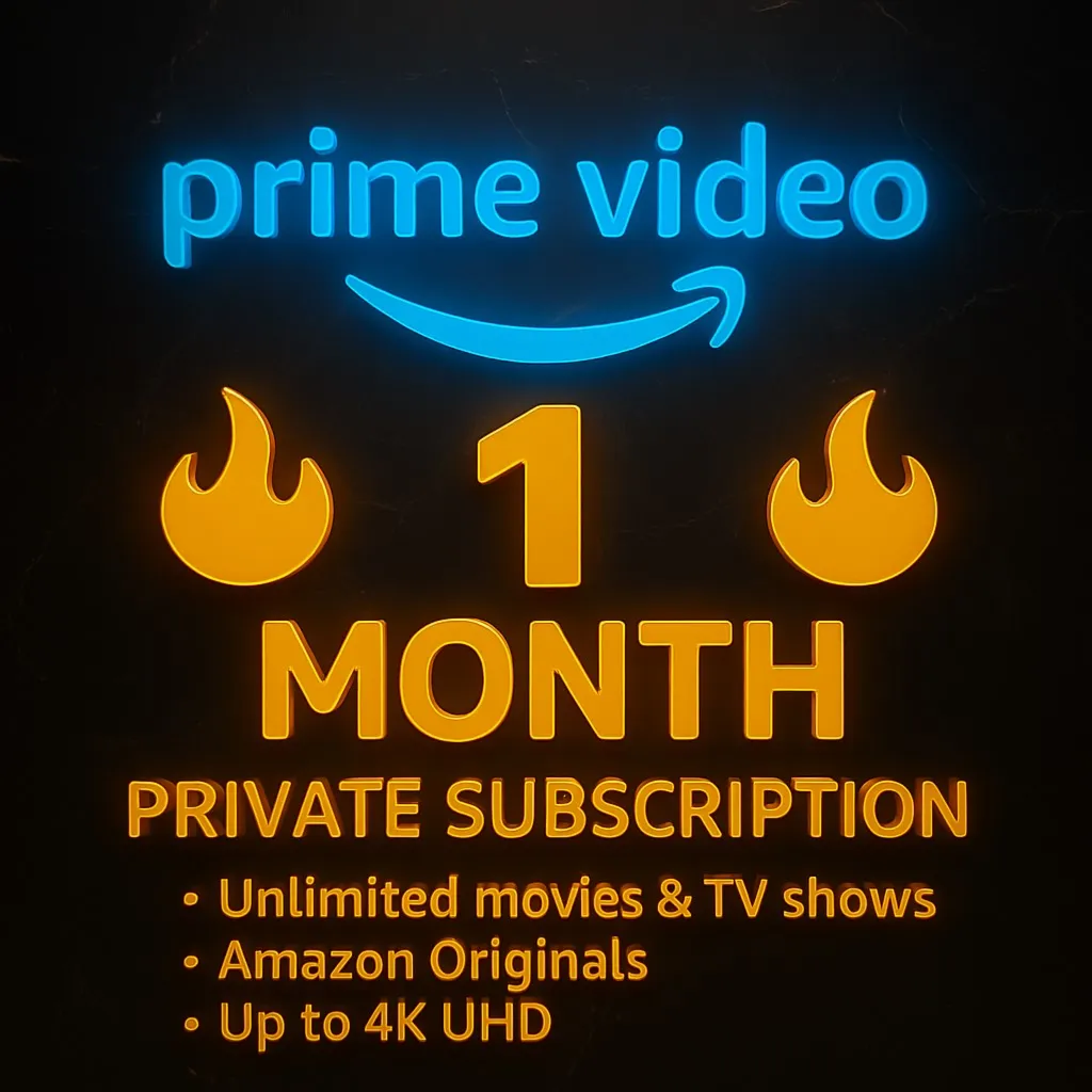 🍿 PRIME VIDEO1МЕСЯЦ🎬 ЛИЧНЫЙ АККАУНТ 💥 ИНДИВИДУАЛЬНЫЙ💯 