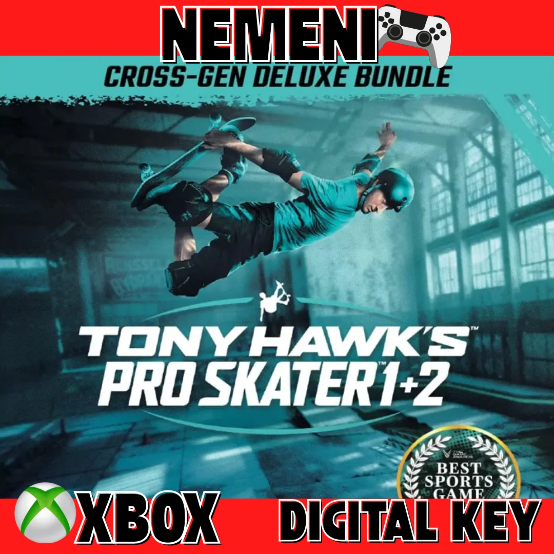 TONY HAWK&acute;S PRO SKATER 1 + 2 CROSS-GEN DELUXE XBOX ONE SERIES X/S КЛЮЧ - irongamers.ru