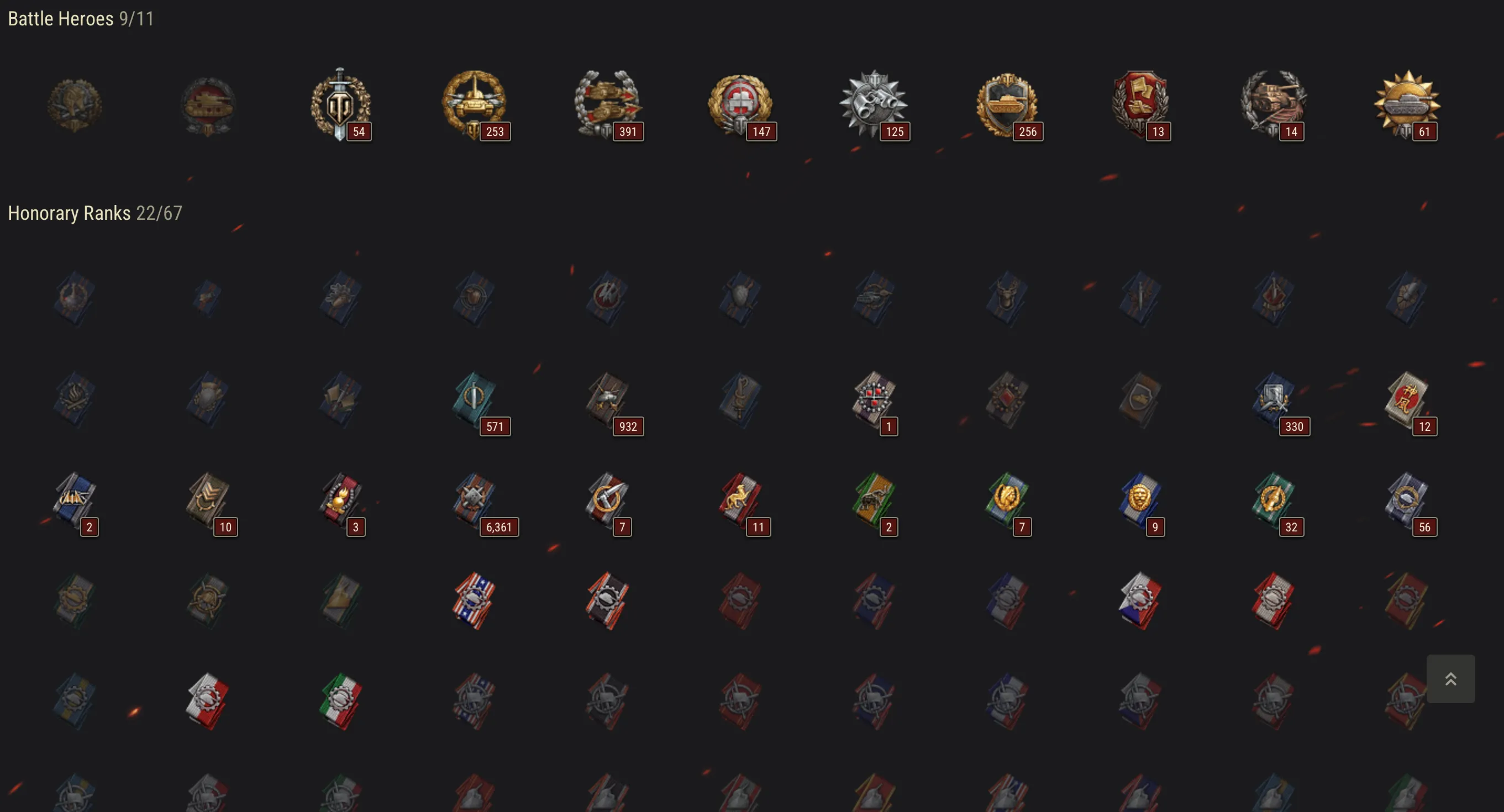 WOT NA • 159 tanks • 59 Top • 96 premium