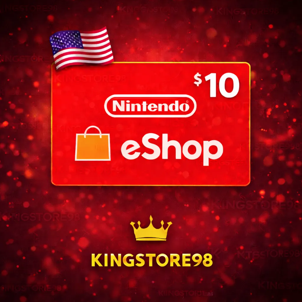 Карта пополнения Nintendo eShop 10$ USA США - irongamers.ru