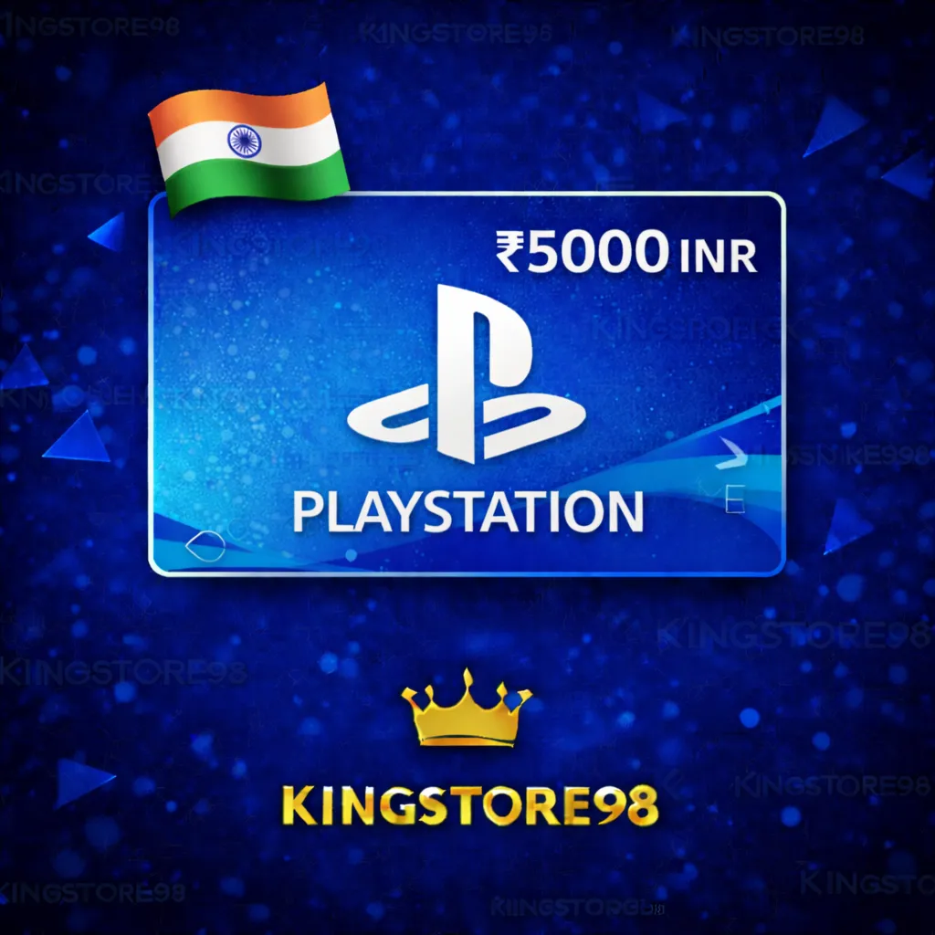 💎 🔰 Playstation Network 5000 INR Gift Card💳 0%💎 