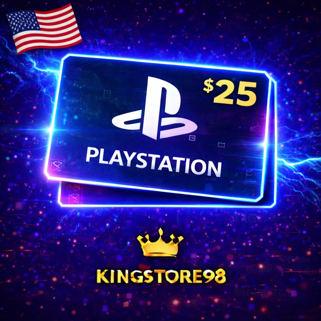 Подарочная PSN карта PlayStation Network 25$ (USA) - irongamers.ru