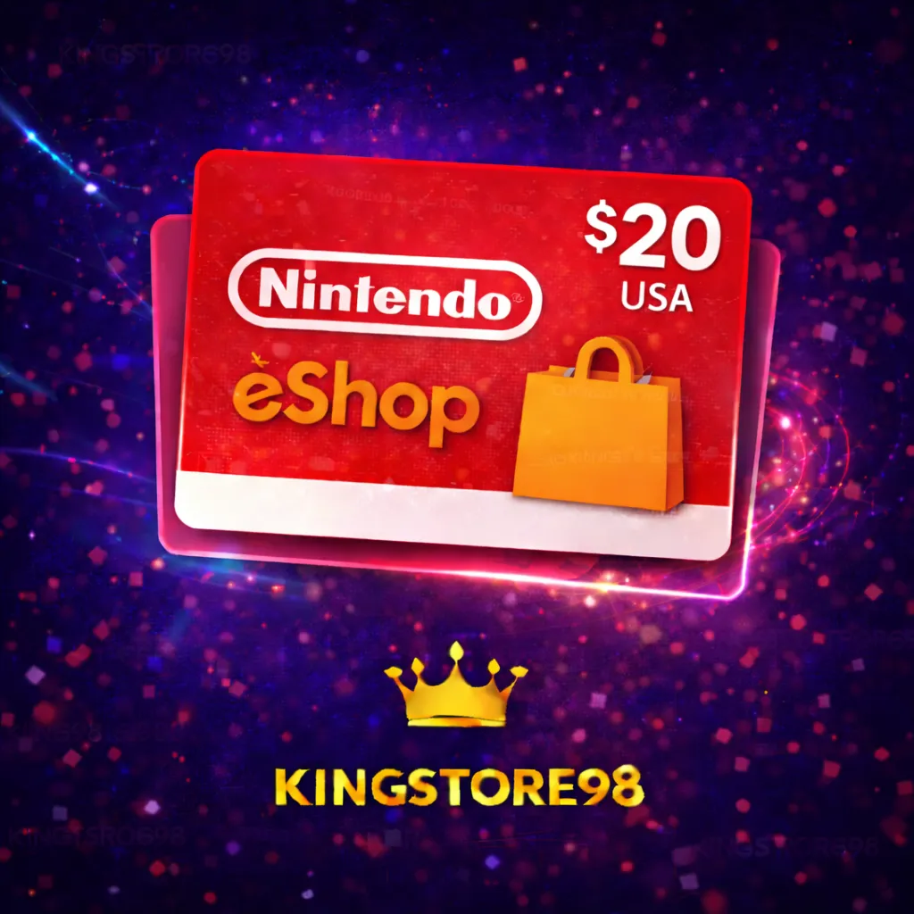 💎 Карта пополнения Nintendo eShop 20$ USA США🍄 💎 