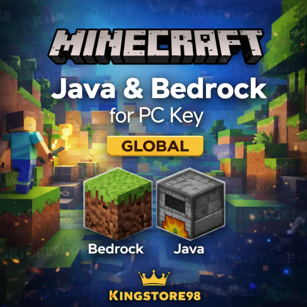 Minecraft Java+ Bedrock Edition(КЛЮЧ для ПК,глобальный)