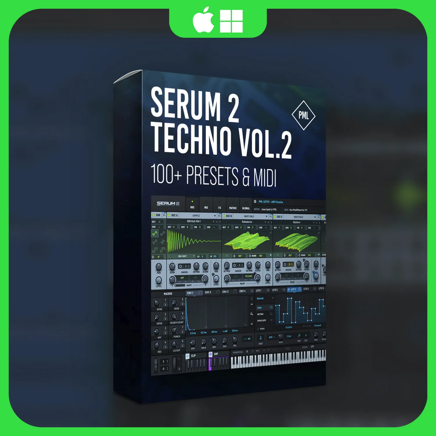 PML Serum 2 - Techno Presets Vol.2 | АВТОДОСТАВКА 24/7 - irongamers.ru