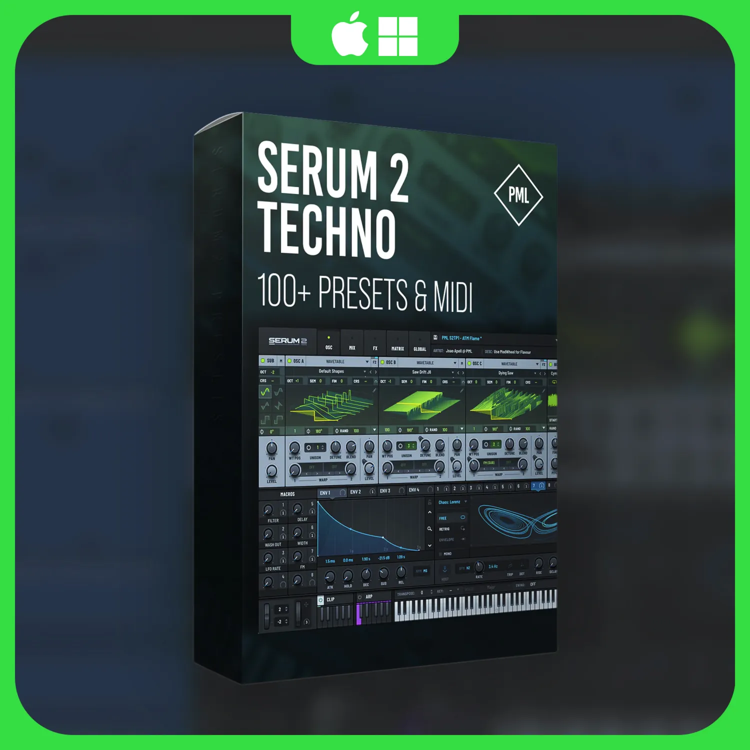 PML Serum 2 - Techno Presets Vol.1 | АВТОДОСТАВКА 24/7 - irongamers.ru