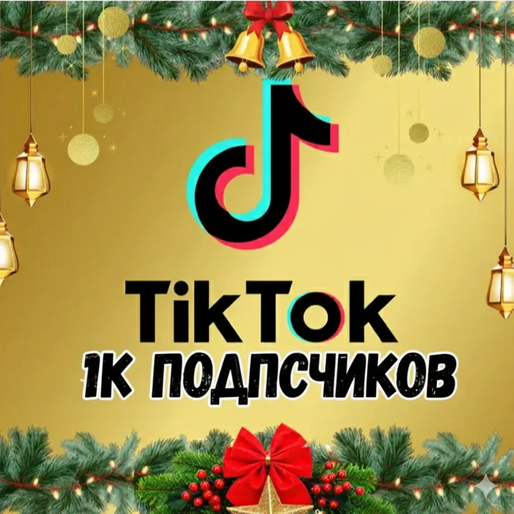 1000 подписчиков в TikTok