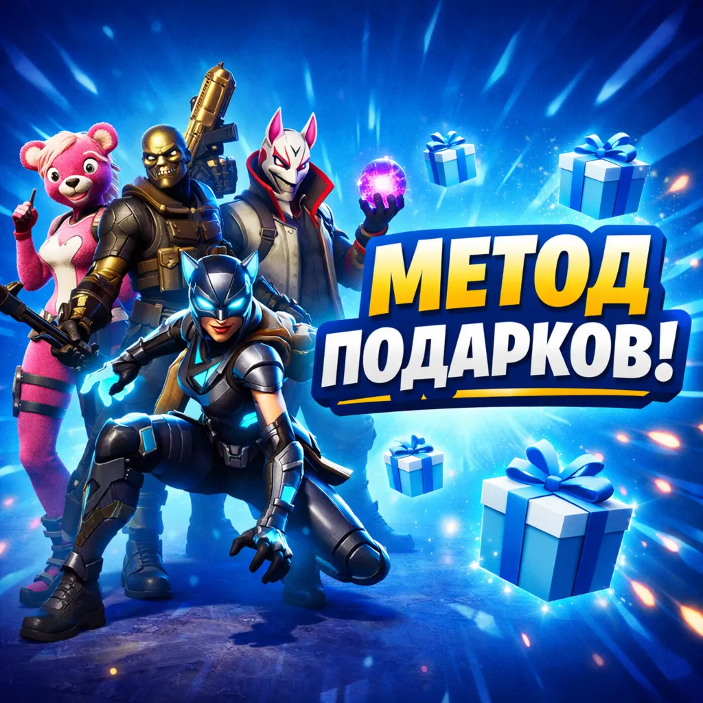 ПОДАРОК ​​В ВИДЕ СКИНА ДЛЯ FORTNITE НЕВЕРОЯТНЫЕ ЦЕНЫ - irongamers.ru