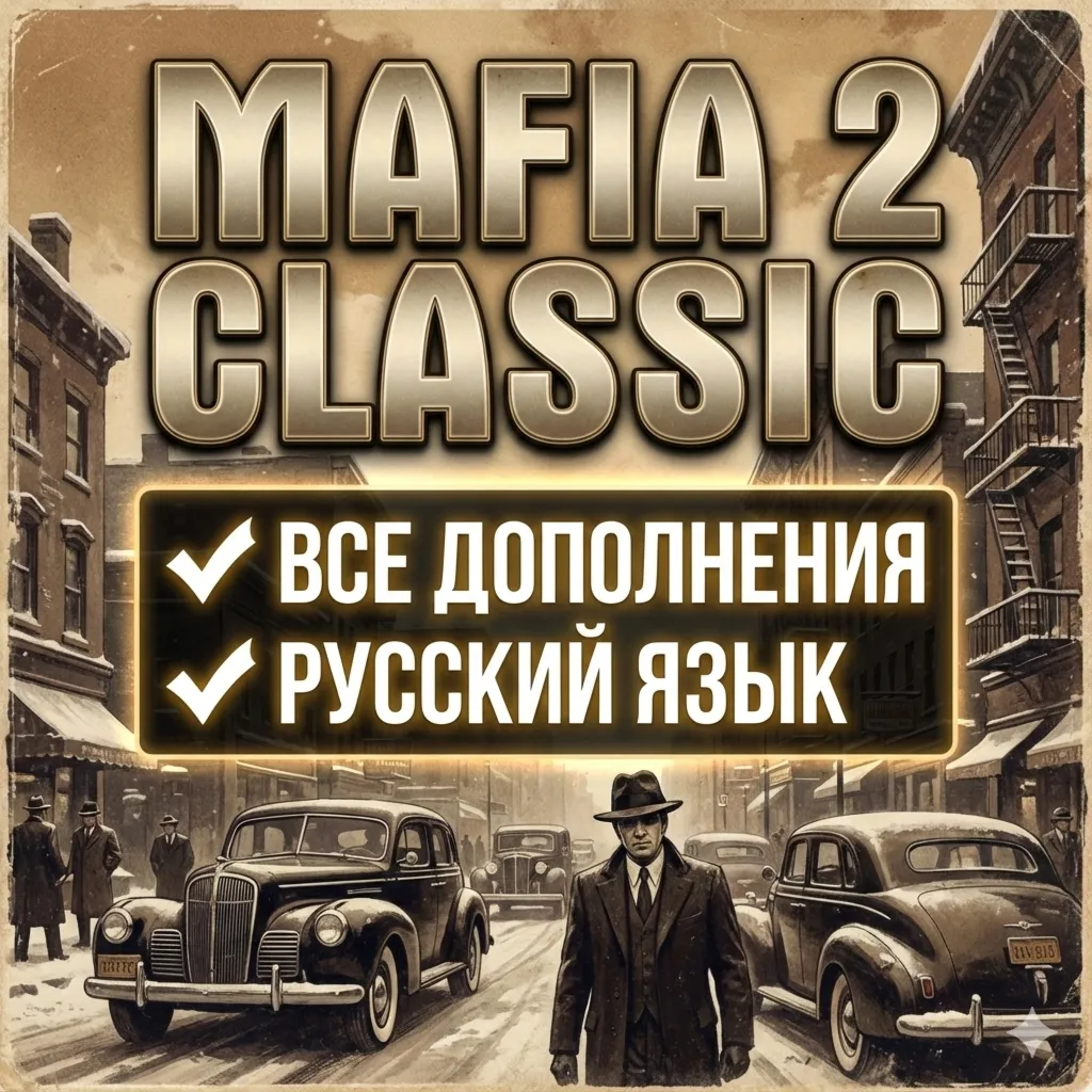 Mafia 2 II Classic + все Дополнения | РУССКИЙ | Steam - irongamers.ru