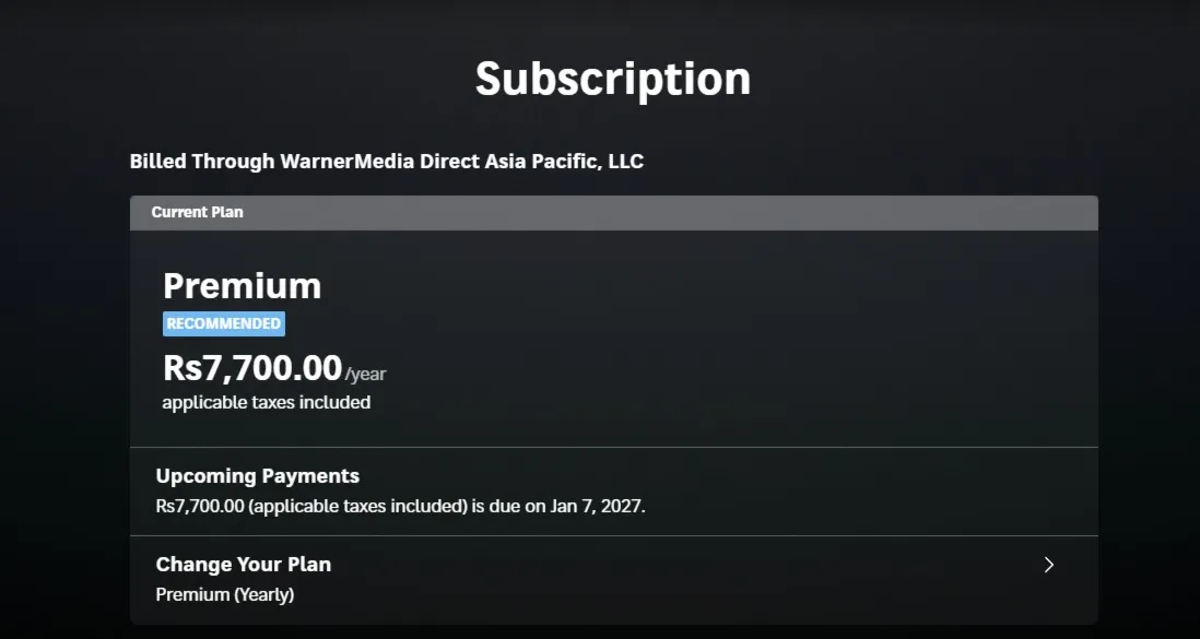 HBO Max Premium (12 месяц) применяется к вашей учетной - irongamers.ru