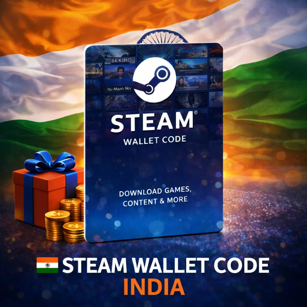 Steam Код пополнения Индия 99 INR - 5000 INR - irongamers.ru