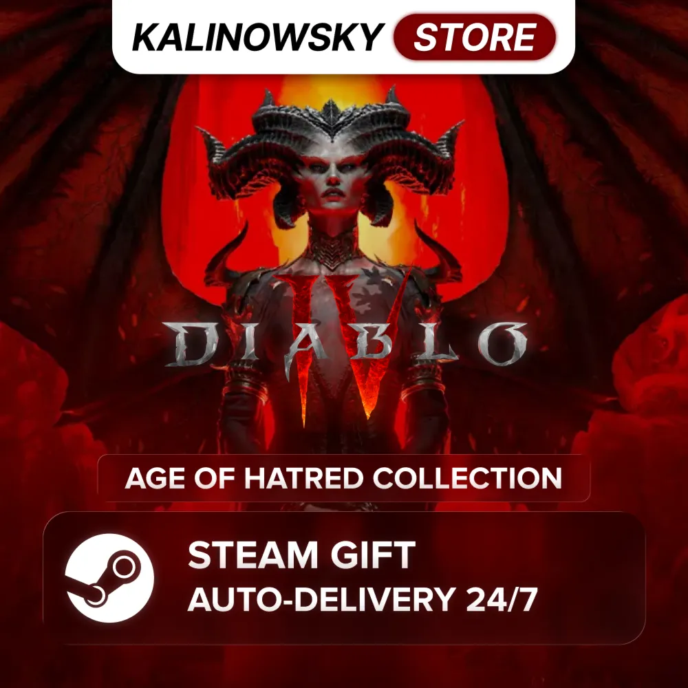 DIABLO IV 4: AGE OF HATRED COLLECTION · ВЕСЬ МИР - irongamers.ru