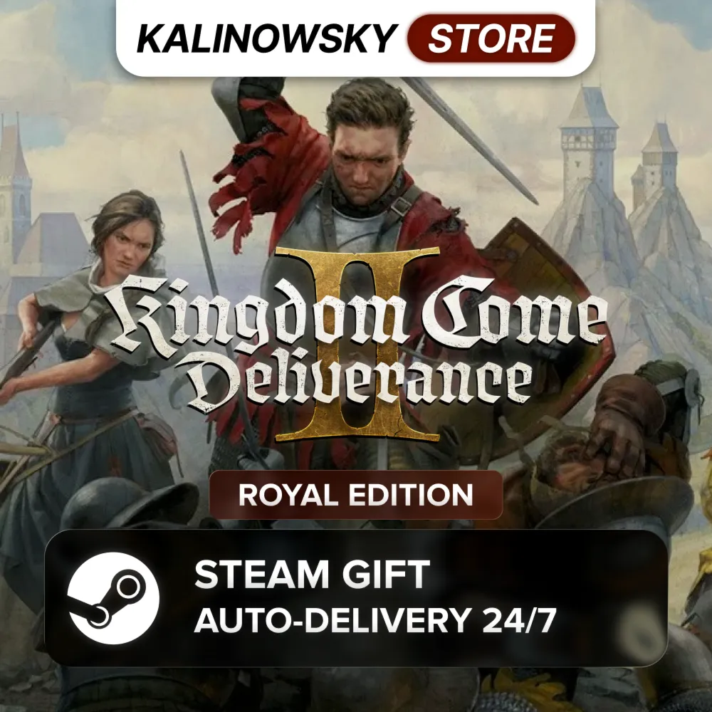 🚀 KINGDOM COME: DELIVERANCE II 2 · ROYAL · ВЕСЬ МИР