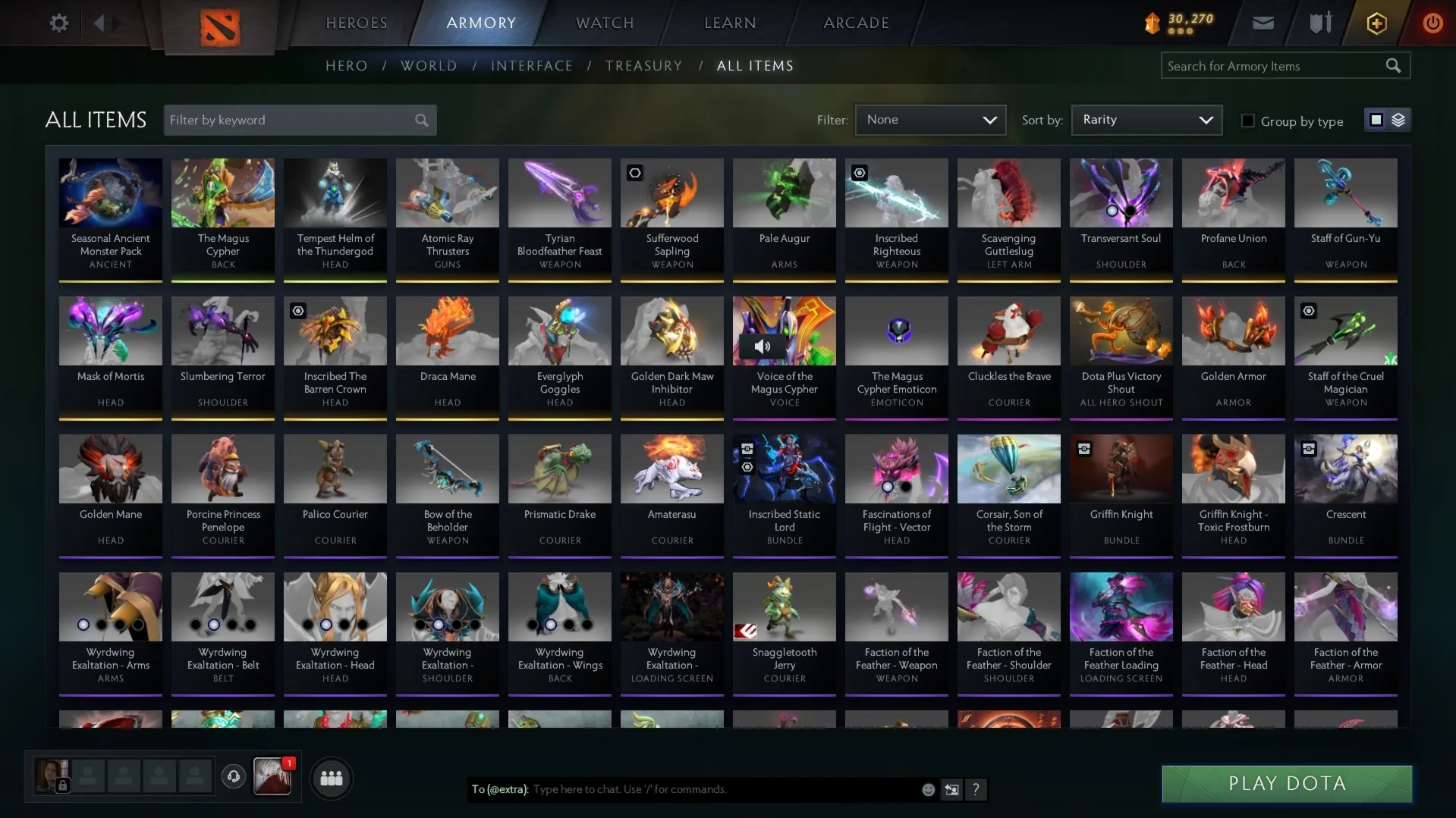 8158MMR мейн пул, 65 уровень трофея, 2600 игр - irongamers.ru