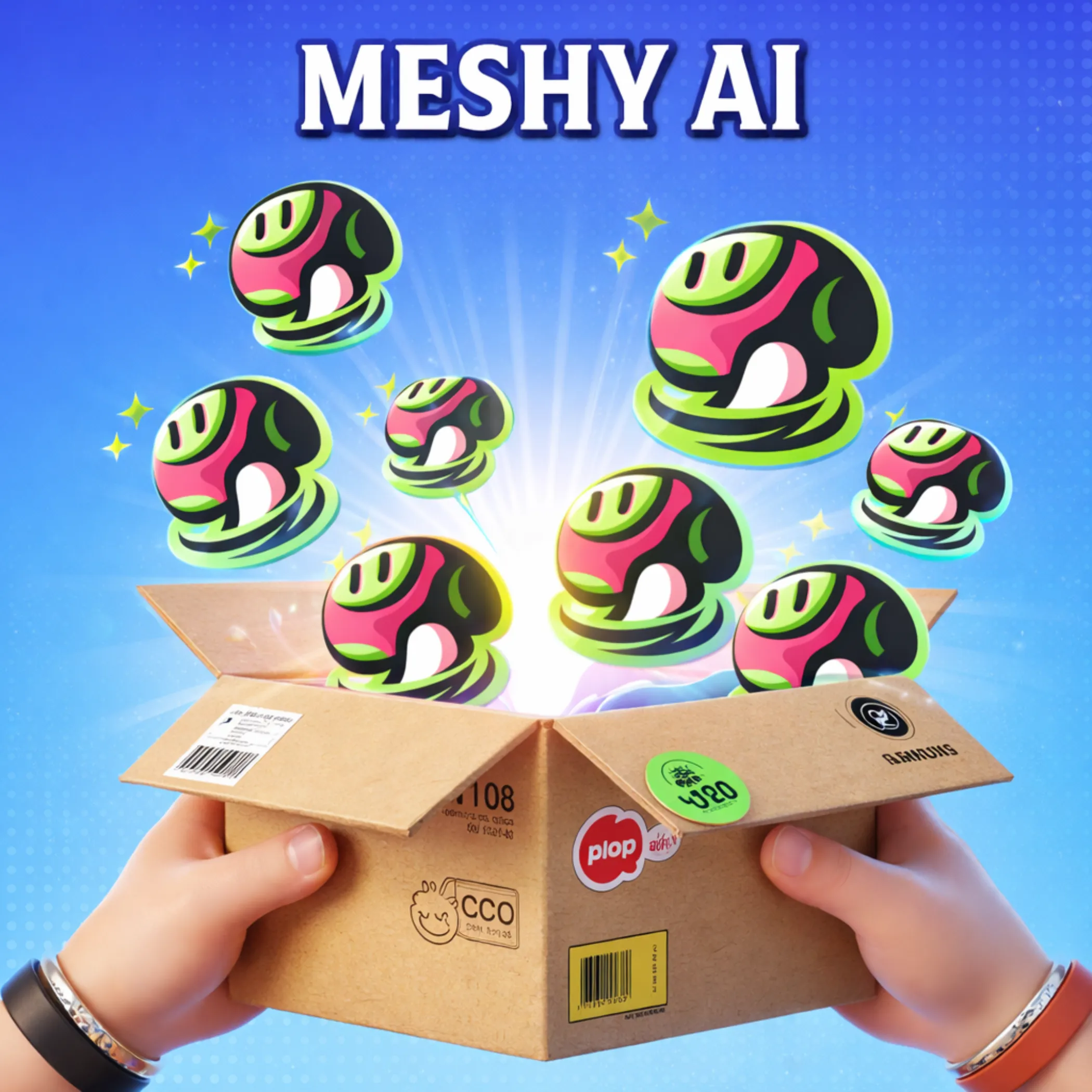 Meshy AI – Генерация 3D моделей из текста и изображений | 1 месяц