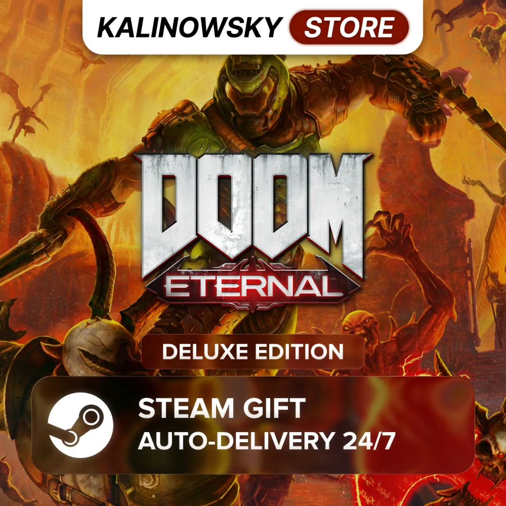 🚀 DOOM ETERNAL · DELUXE · ВЕСЬ МИР
