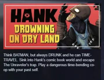 Hank: Drowning On Dry Land АВТОДОСТАВКА STEAM GLOBAL МГНОВЕННО ЛИЦЕНЗИЯ