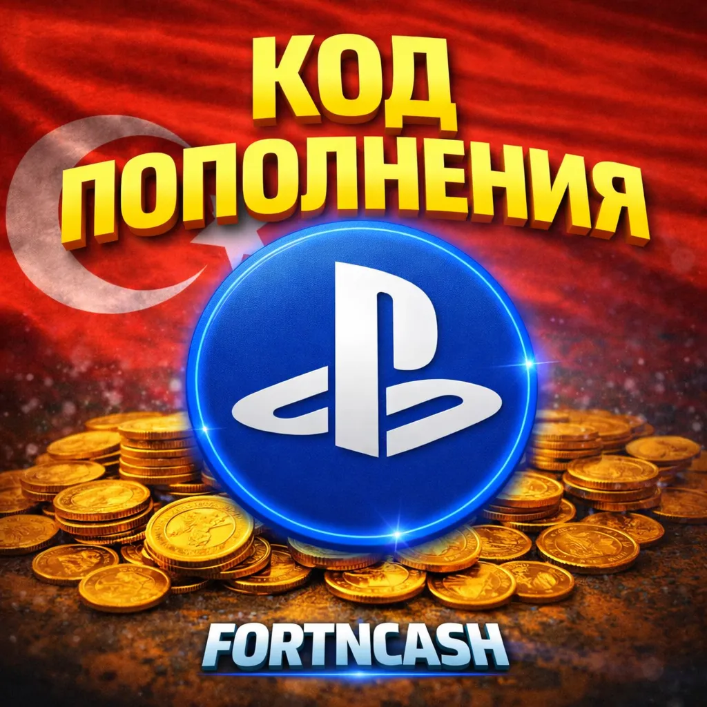 🎁 PSN Турция пополнение на любую сумму (TR TRY TL) 🔥 