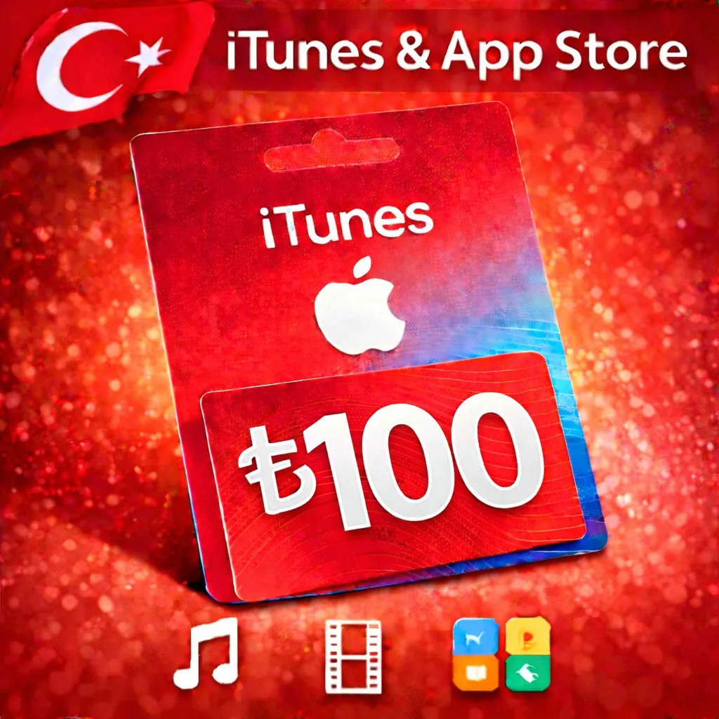 iTunes & App Store Подарочная карта — 100 TRY (TR)