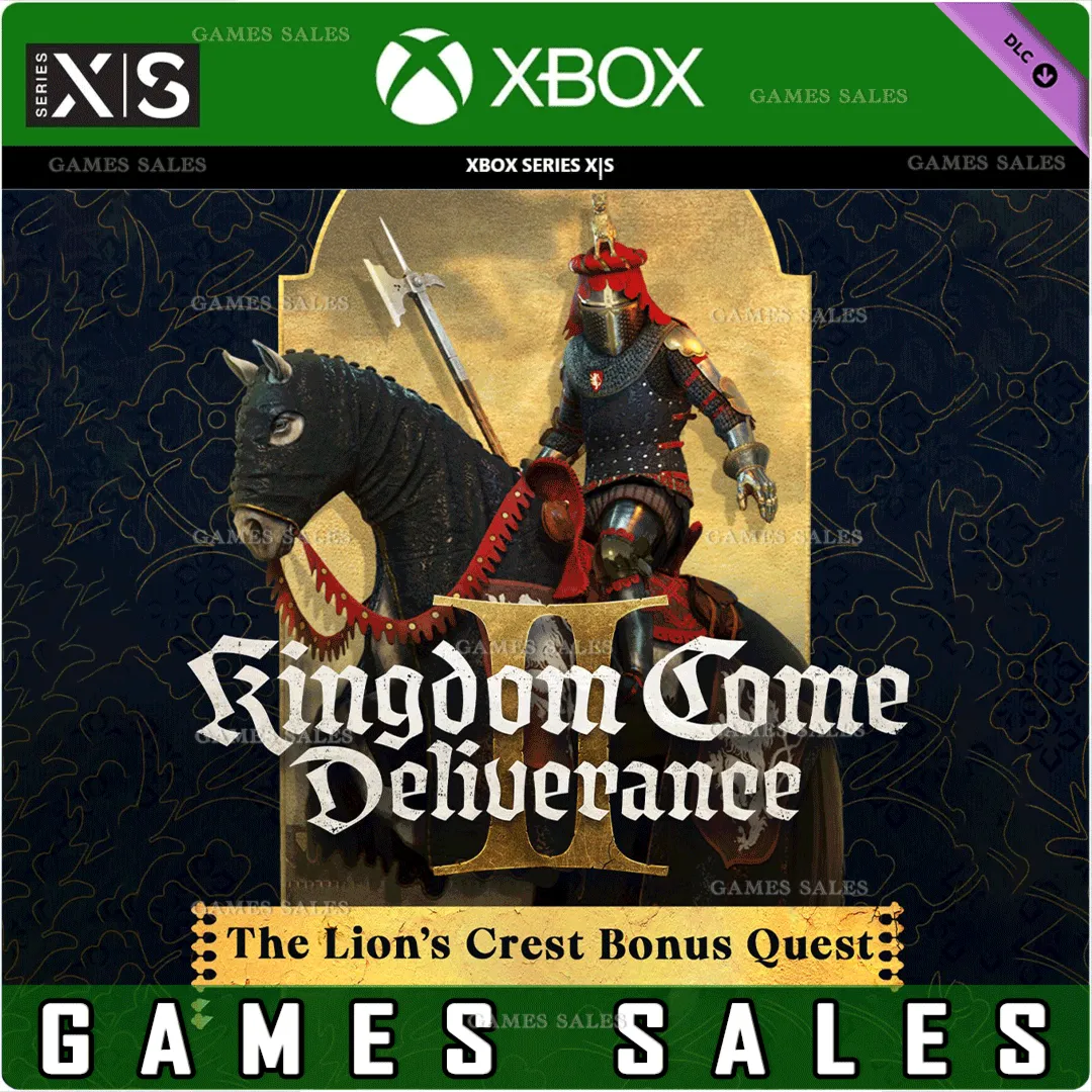 KINGDOM COME DELIVERANCE II THE LION’S CREST✅ XBOX🔑 КЛЮЧ