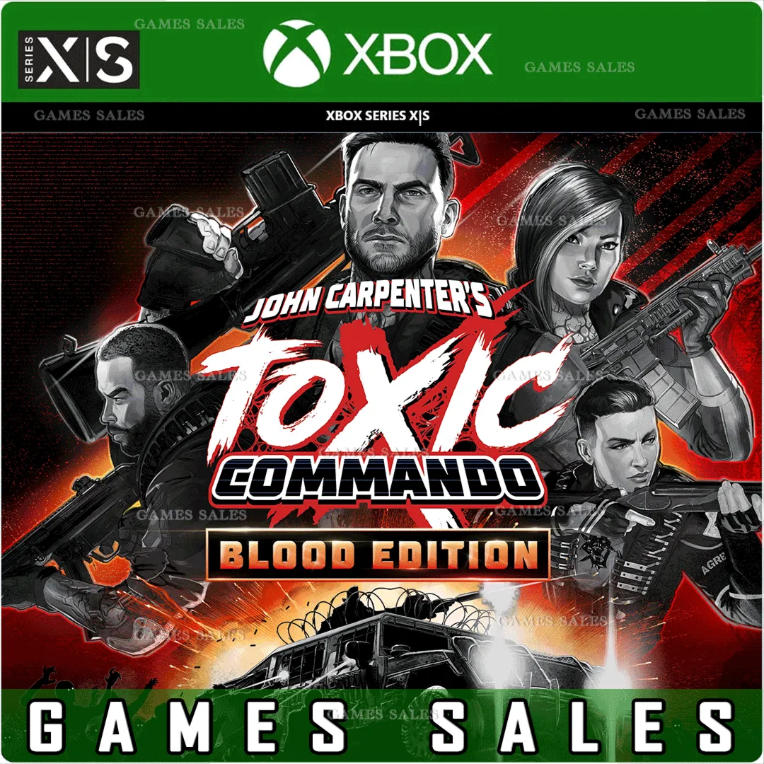 ✅ ❤ ️JOHN CARPENTER'S TOXIC COMMANDO BLOOD EDITION❤ ️XBOX|XS🔑 КЛЮЧ✅ 