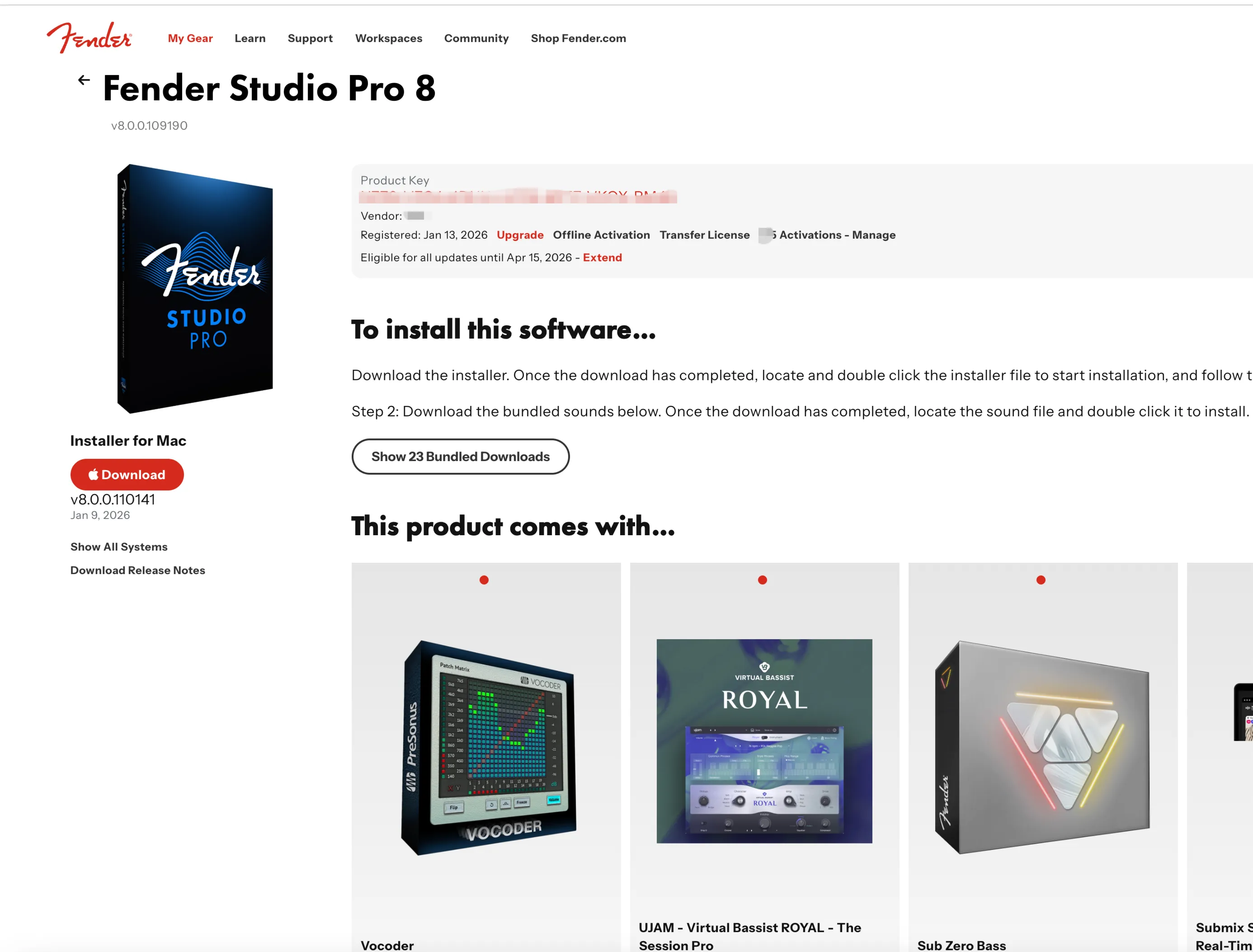 Studio One Pro 8 + FREE PLUGINS [Fender x PreSonus]