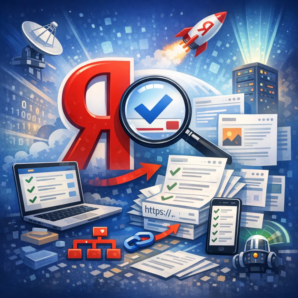 🚀 Индексация ссылок в Яндексе: списка страниц, постов