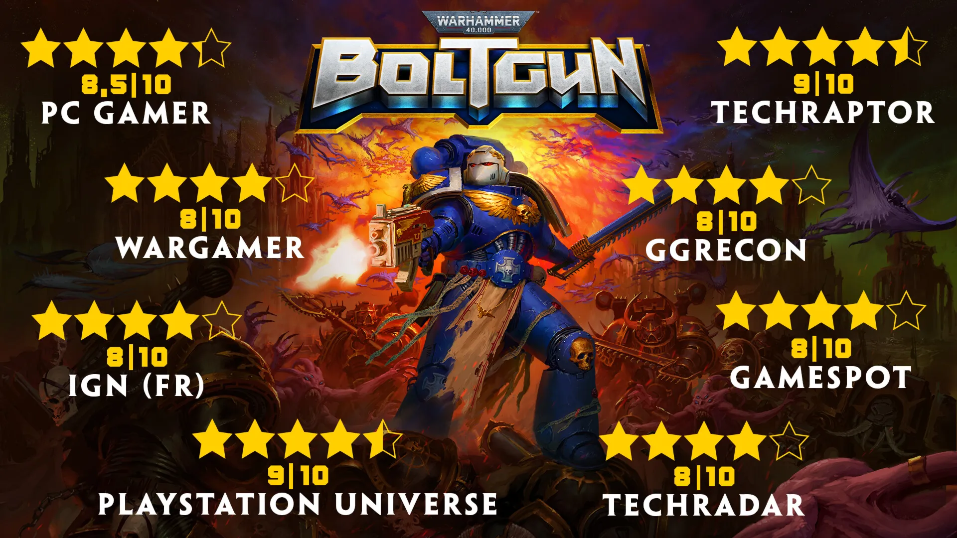 Warhammer 40,000: Boltgun / STEAM GIFT / Выбор стран - irongamers.ru