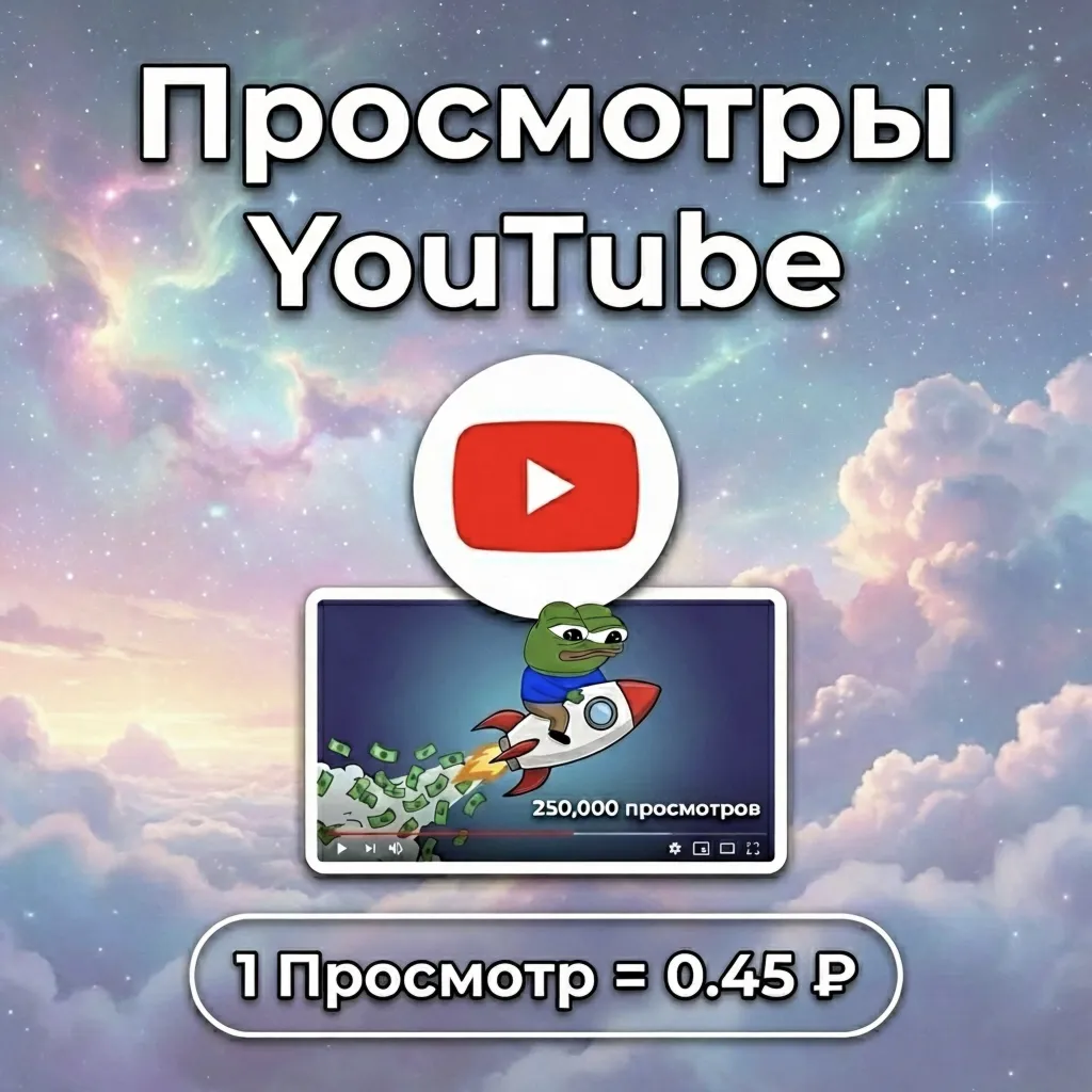 Просмотры YouTube