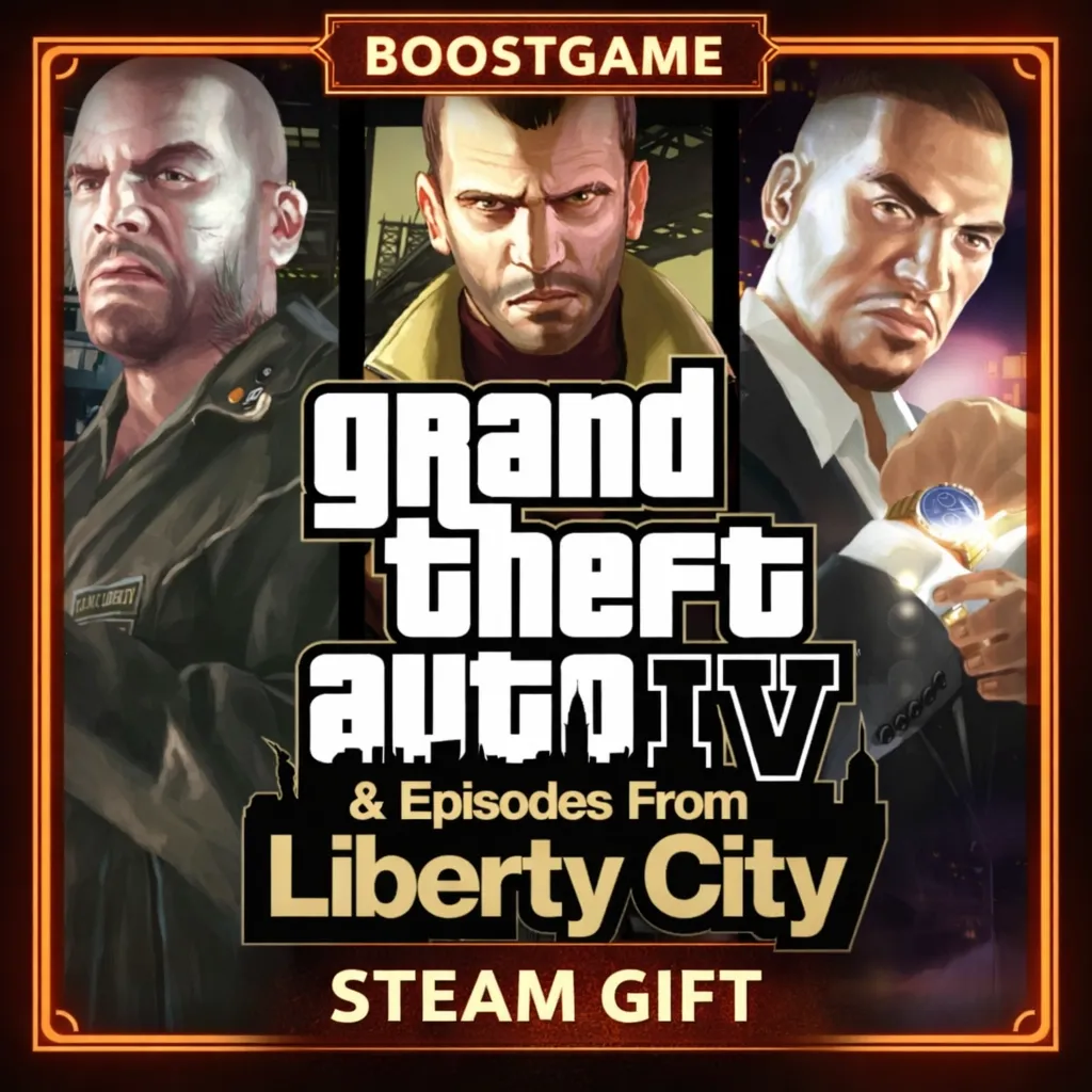 ・GRAND THEFT AUTO IV COMPLETE・GTA 4・ВЫБОР РЕГИОНА・STEAM GIFT・